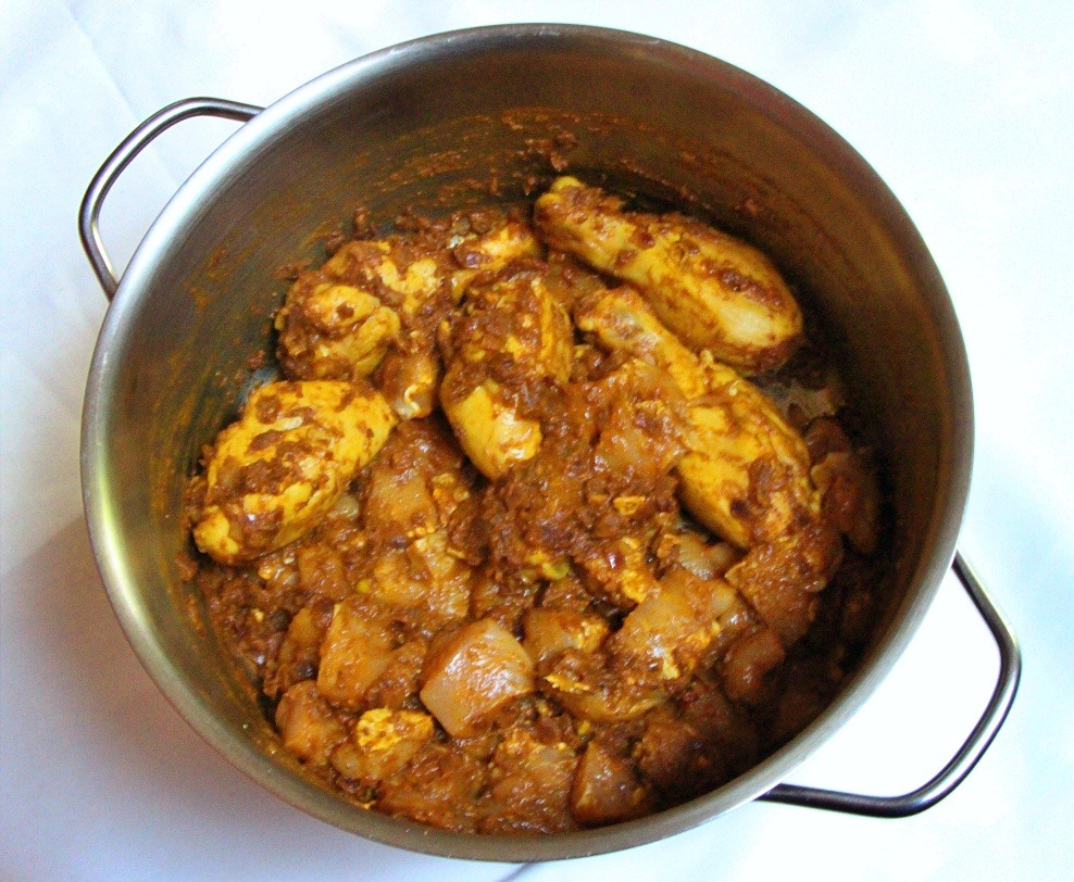 chicken in curry