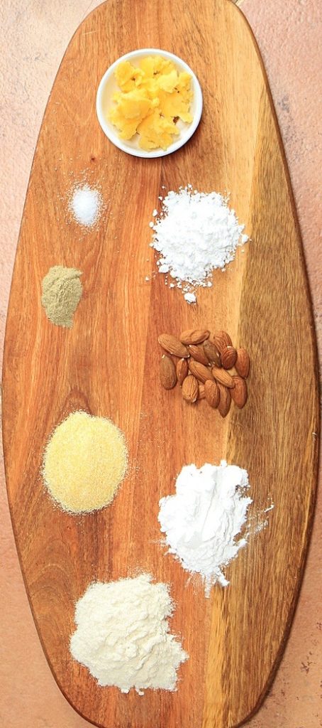 Ingredients for Gluten Free Naankhatai