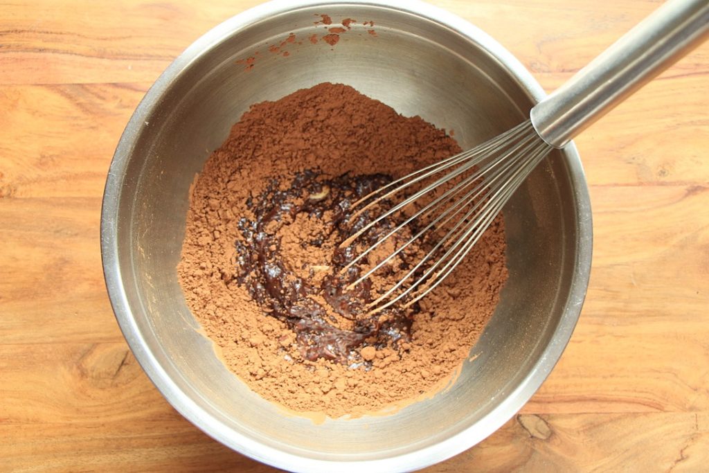 Cocoa powder and butter