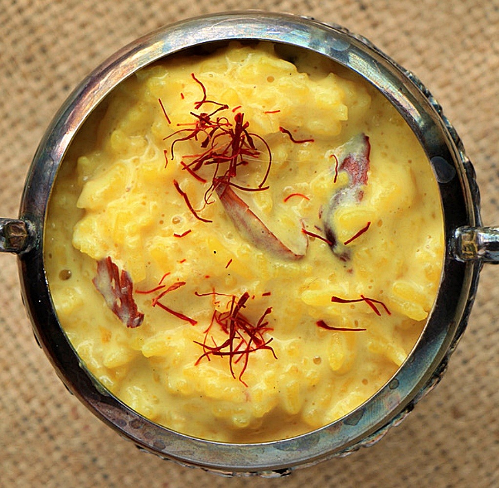 Perfect creamy Indian rice pudding