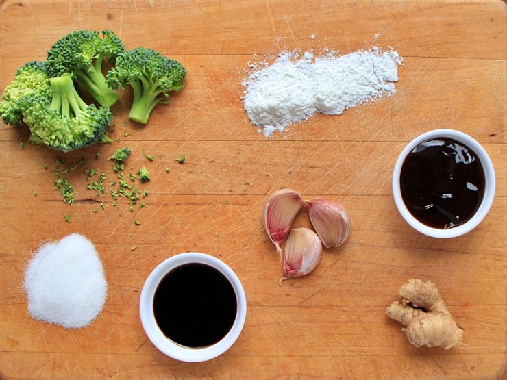 Beef and broccoli ingredients