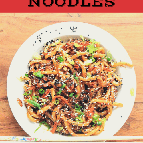 Vegetarian Udon Noodles - Aroma and Essence