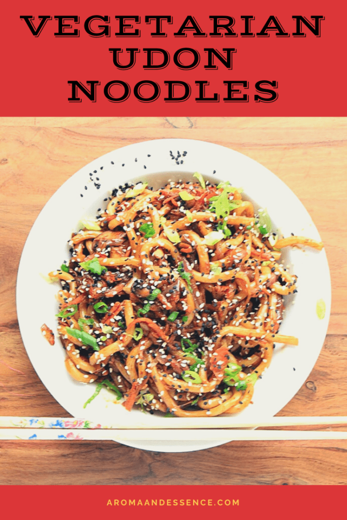 Vegetarian Udon Noodles