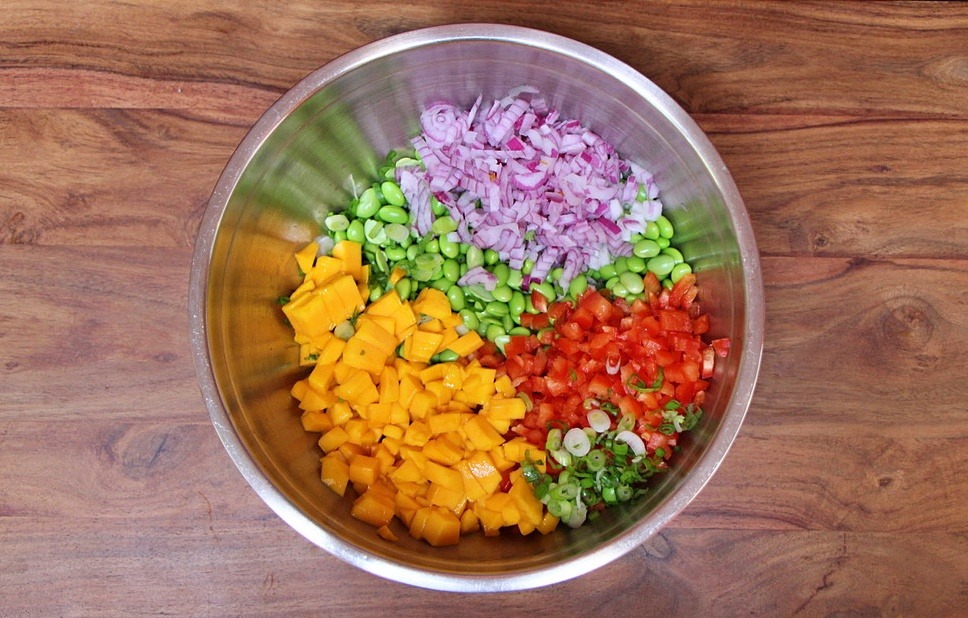 Vegetables in a bowl