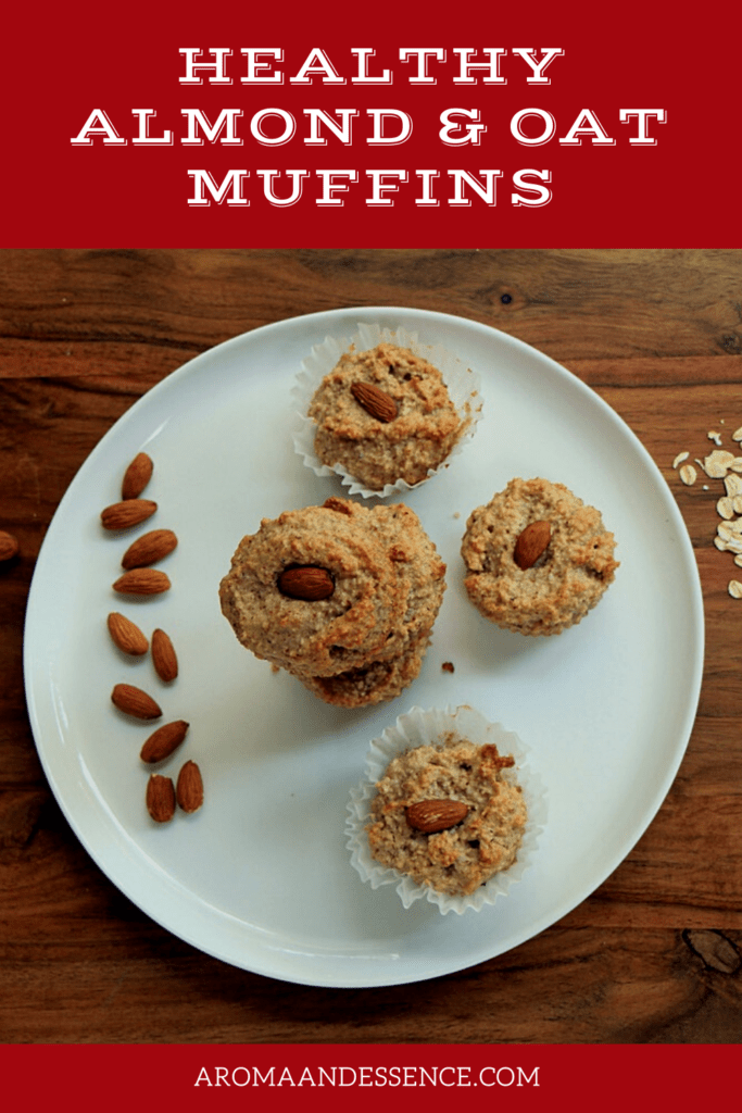 Healthy Almond & Oat Muffins