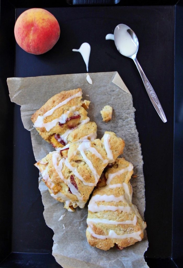Scrumptious Flaky Peach Biscuits