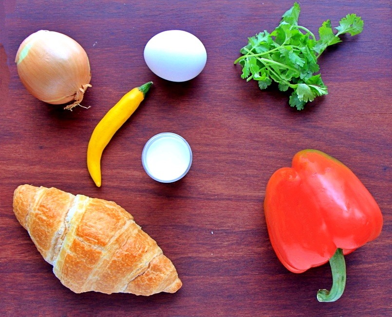 Ingredients for Savoury French Toast