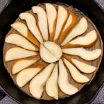 Pears in pan