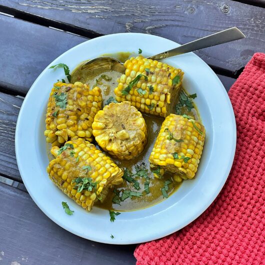 Kenyan corn curry
