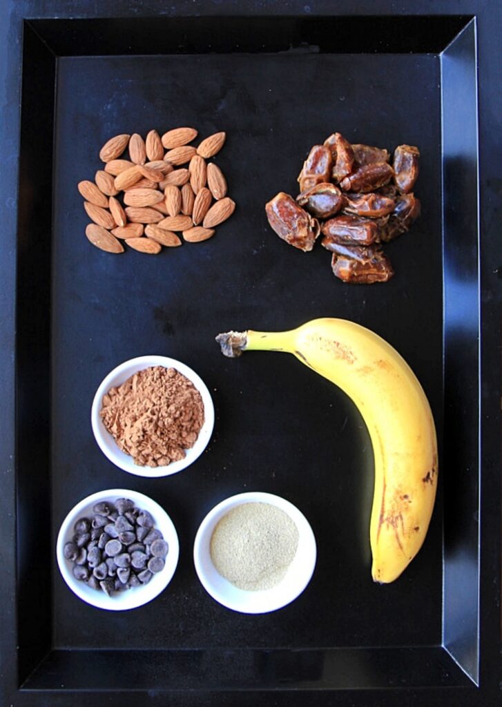 Ingredients for banana pie