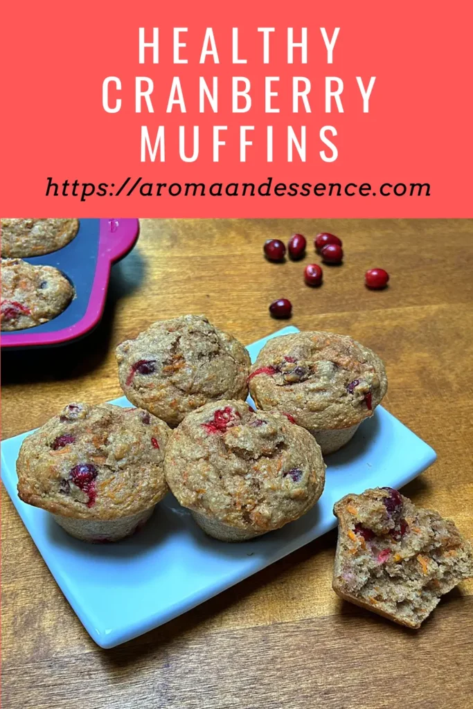 Healthy Cranberry Muffins