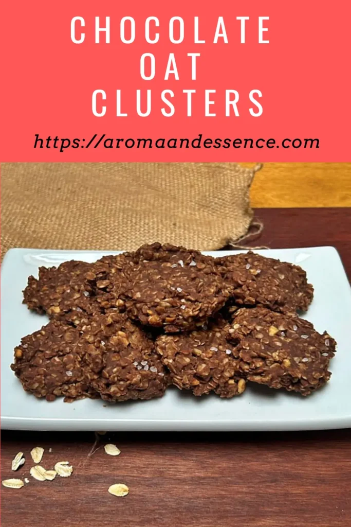 Peanut Butter Chocolate Oat Clusters