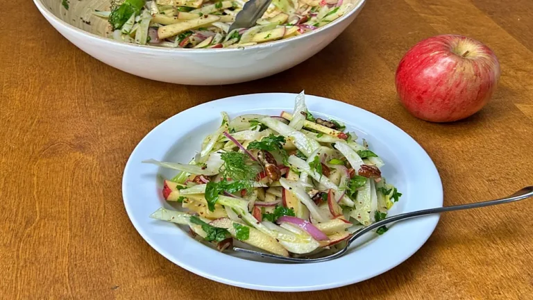 Fennel and apple salad